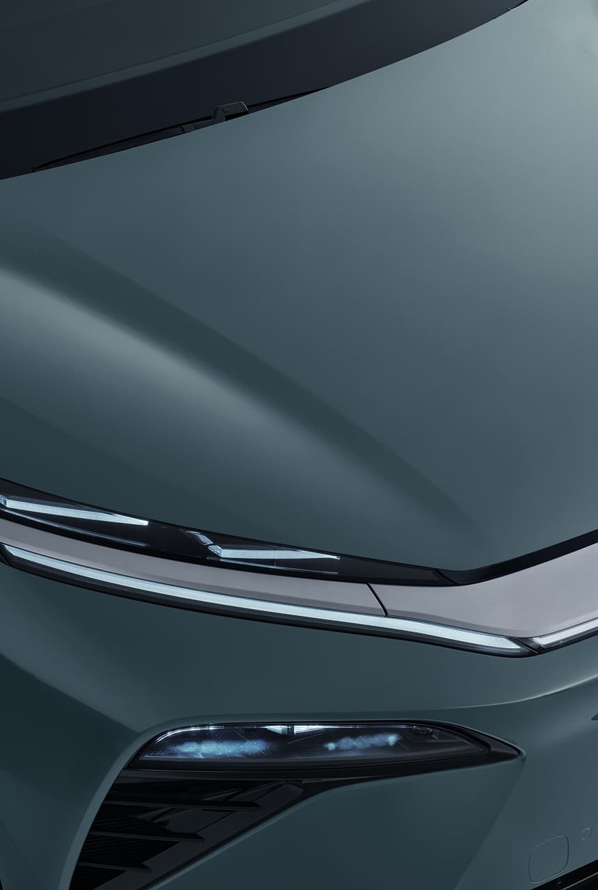 Sleek LED headlamps