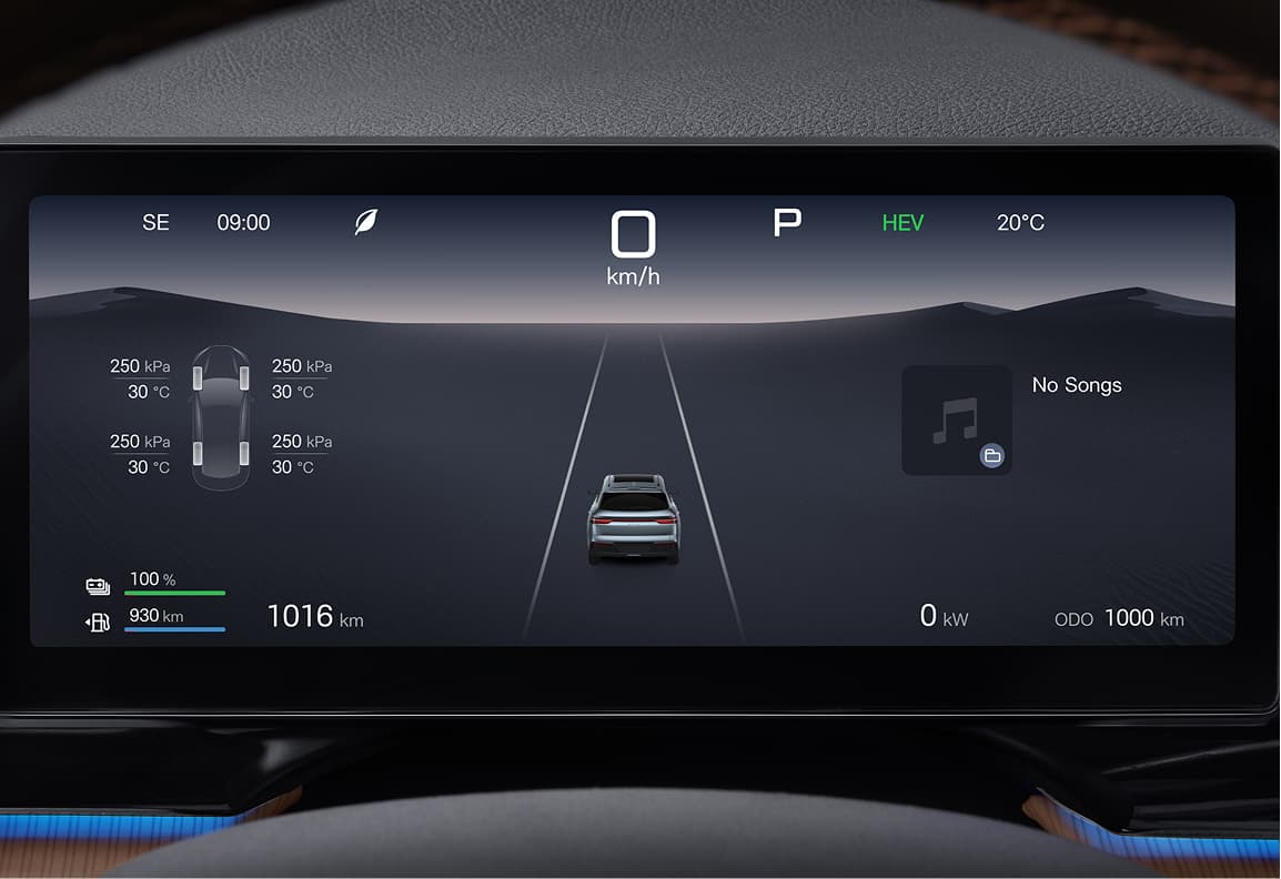 BYD Sealion 5 rear seating